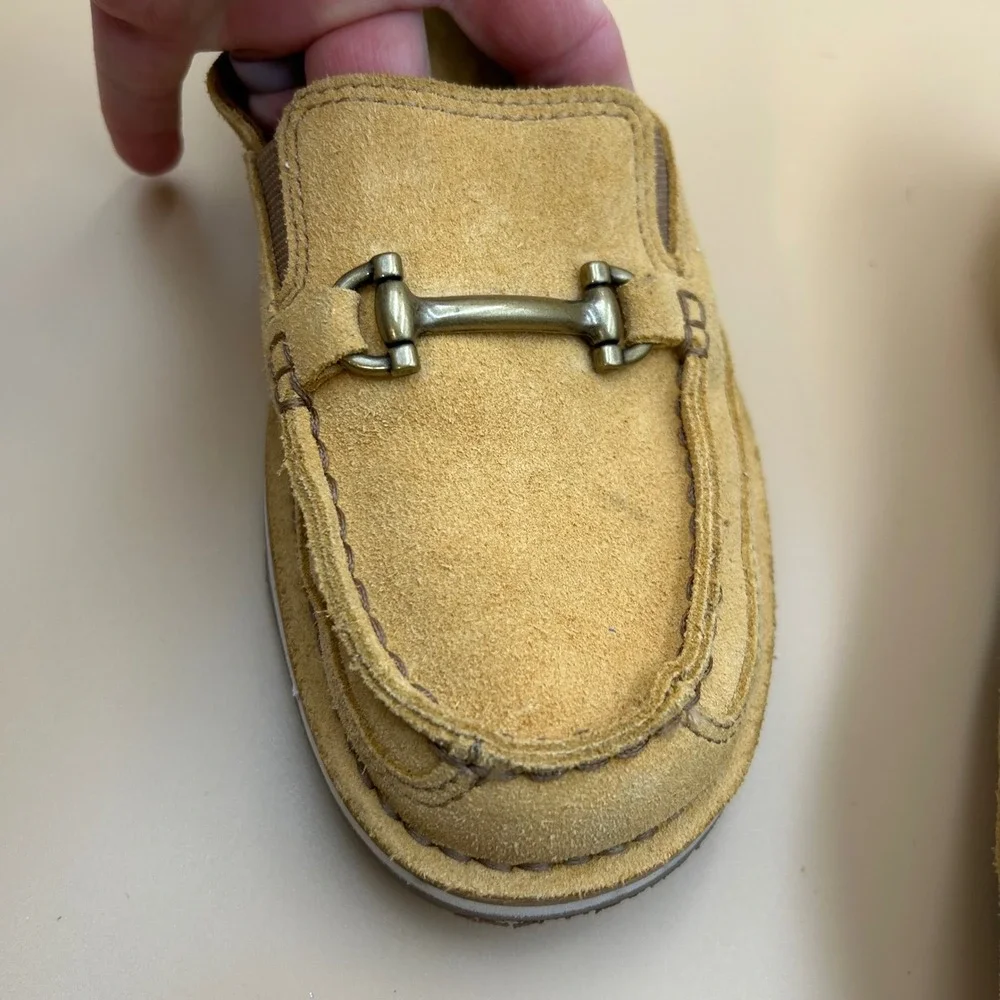 Ariat Cruiser Bit Loafers Womens 8B Sand Suede Slip On Shoes 10045000